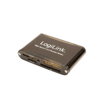 Четец на карти LogiLink CR0013, USB 2.0, SD-HC, черен image