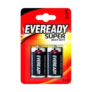 EVEREADY Super Heavy Duty C R14 2pcs E304389700