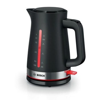 Електрическа кана Bosch TWK4M223, 1.7 л. вместимост, 2400W, черна | JAR Computers Електрическа кана Bosch TWK4M223