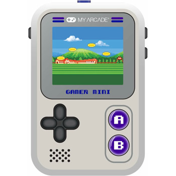 Мини конзола My Arcade Gamer Mini Classic 160in1, 1.8" цветен екран, преносима, 160 вградени игри, сиво-лилава | JAR Computers My Arcade Gamer Mini Classic 160in1 Grey-Purple