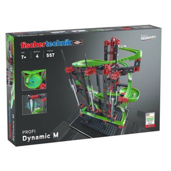 Конструктор Fischertechnik Dynamic M, писта, 4 модела, 550 компонента, над 7г. | JAR Computers Fischertechnik Dynamic M 533872