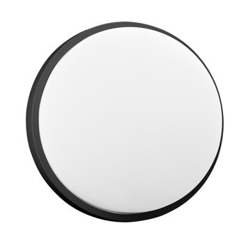 LED градинско осветително тяло Adviti Agat (AD-OP-6112BLPM4), 15W, 1100 lm, 4000K, IP54 защита, за стена, черно | JAR Computers Adviti AD-OP-6112BLPM4
