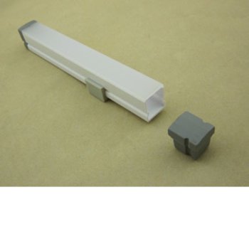 LED пластмасов профил M01S-IP68, 16 x 16mm, 2m дължина, за ленти до 12mm | JAR Computers LED пластмасов профил M01S-IP68