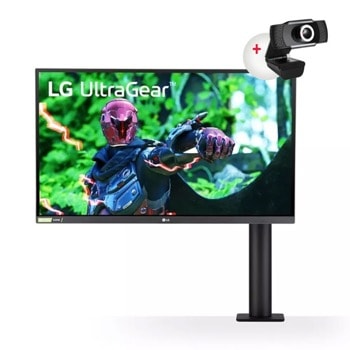 LG 27GN880-B and webcam