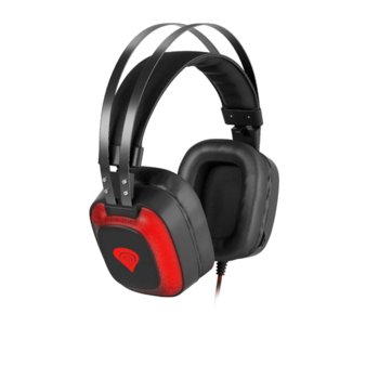 Слушалки Genesis RADON 720 VIRTUAL 7.1, USB, микрофон, геймърски, подсветка, черни/червени | JAR Computers Genesis RADON 720 VIRTUAL 7.1 (NSG-0999)