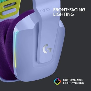 Logitech G733 purple 981-000890 Нарушена опаковка