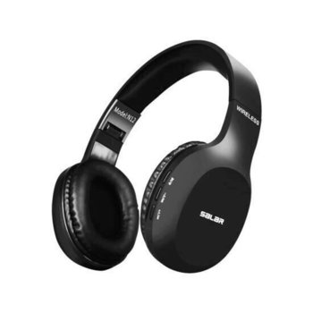 Слушалки Somic Salar N12, безжични, микрофон, Bluetooth 4.2, 40мм говорители, 20HZ - 20KHz честотен диапазон, черни | JAR Computers Somic Salar N12 Bluetooth