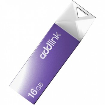 Памет 16GB USB Flash Drive, Addlink U10, USB 2.0, лилава | JAR Computers ПАМЕТ USB FLASH 16GB ADDLINK U10 USB 2.0