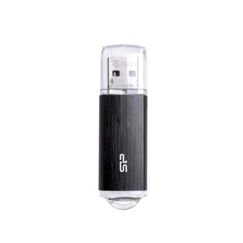 Памет 4GB USB Flash Drive, SILICON POWER Ultima U02, USB 2.0,черна | JAR Computers SILICON POWER Ultima U02 U02V1K