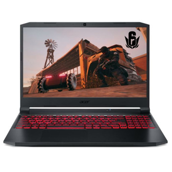 Лаптоп Acer Nitro 5 A515-57-55MM (NH.QBWEX.008), шестядрен Intel Core i5-11400H 2.7/4.5GHz, 15.6" (39.62cm) Full HD 144Hz дисплей, GeForce GTX 1650 4GB, (HDMI), 8GB DDR4, 512GB SSD NVMe, 3x USB 3.2 Type-A, 1x USB 3.2 Type-C, Free DOS, 2.2kg | JAR Computers Лаптоп Acer Nitro 5 AN515-57-55MM NH.QBWEX.008