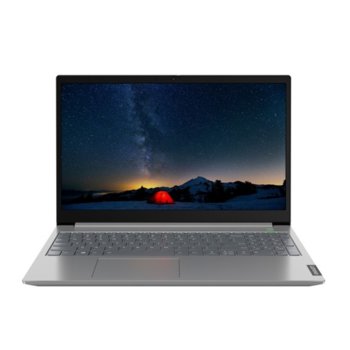 Лаптоп Lenovo ThinkBook 15 G2 ITL (20VE00G4BM)(сив), двуядрен Tiger Lake Intel Core i3-1115G4 3.0/4.1 GHz, 15.6" (39.62 cm) Full HD IPS Anti-Glare 100% sRGB Display, (HDMI), 8GB DDR4, 256GB SSD, 2x USB-C 3.2, No OS | JAR Computers Lenovo ThinkBook 15 G2 ITL 20VE00G4BM