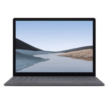 Лаптоп Microsoft Surface Laptop 3 (V4C-00090)(сребрист), четириядрен Ice Lake Intel Core i5-1035G7 1.2/3.7 GHz, 13.5" (34.29 cm) WQHD Multi-Touch Glare Display, (USB C), 8GB DDR4, 256GB SSD, Windows 10 Home | JAR Computers Microsoft Surface Laptop 3 V4C-00090