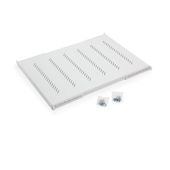 Тава Triton RAB-UP-X19 за комуникационен шкаф, 19", 1U, 650мм дълбочина, 150кг товароносимост, перфорирана | JAR Computers Triton RAB-UP-650-H4