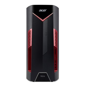 Настолен компютър Acer Nitro N50-600 (Nitro 50) (DG.E0MEX.08H), шестядрен Coffee Lake Intel Core i5-9400F 2.9/4.1 GHz, NVIDIA GeForce GTX 1650 4GB, 8GB DDR4, 1TB HDD, 1x USB Type-C, клавиатура и мишка, Free DOS | JAR Computers Acer Nitro N50-600 (Nitro 50) DG.E0MEX.08H