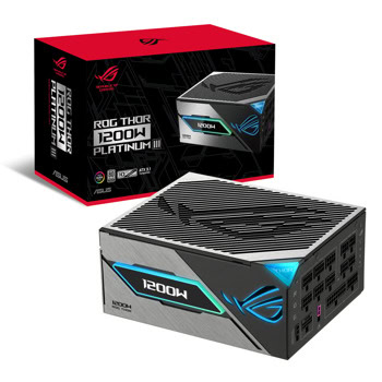 Захранване Asus ROG THOR III, 1200W, Active PFC, 80 Plus Platinum | JAR Computers Asus ROG THOR III 1200W 90YE00V2-B0NA00