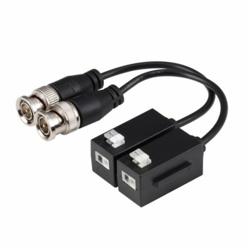 Коаксиален кабел Dahua PFM800-4K, от BNC(ж) към UTP cat. 5e/6, 1 канал, черен image