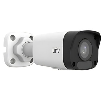 IP камера UniVIEW IPC2128LB-ADF40K-G, насочена "bullet" камера, 8Mpix(3840x2160@15fps), 4mm обектив, Ultra H.265/H.264/MJPEG, IR осветеност (до 30m), външна IP67, PoE, MicroSD слот до 256GB, микрофон | JAR Computers UniVIEW IPC2128LB-ADF40K-G