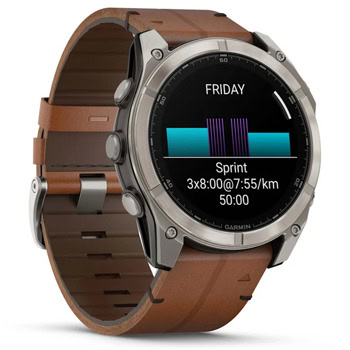 Garmin fenix 8 51mm Sapphire/Titanium 010-02905-40