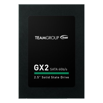 Памет SSD 1TB TeamGroup GX2, SATA 6Gb/s, 2.5" (6.35 cm), скорост на четене 530 MB/s, скорост на запис 480 MB/s | JAR Computers TeamGroup 1TB GX2 2.5in SATA 6Gb/s