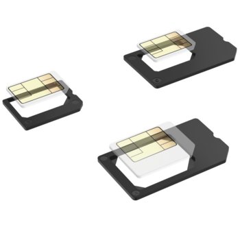 Hama Nano/Micro SIM/SIM Cards адаптер 124521