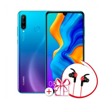 Huawei P30 Lite Peacock Blue MAR-LX1A + AM61 Sport