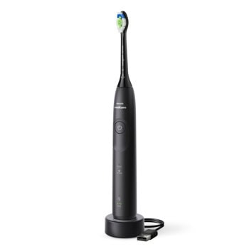 Ел.четка за зъби Philips Sonicare HX7111/01, 2 режима на работа, BrushSync технология, SmartTimer, време на работа до 21 дни, черна | JAR Computers Philips Sonicare HX7111/01