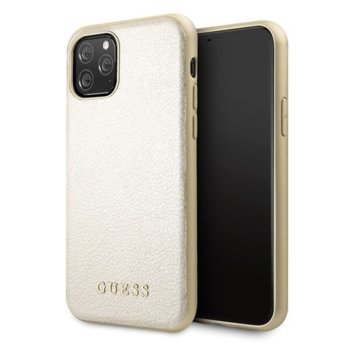 Guess Iridescent Leather iPhone 11 Pro gold