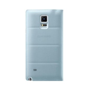 Samsung Flip Wallet Cover for Galaxy Note 4 Blue