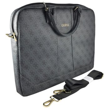 Чанта за лаптоп Guess UpTown Bag GUCB154GB, до 15.4"(39.16 cm), дамска, сива | JAR Computers Guess UpTown Bag GUCB154GG
