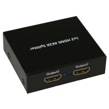 HDMI сплитер Roline 14.01.3555, от 1 HDMI(ж) към 2x HDMI(ж), 4096x2160 @30Hz image
