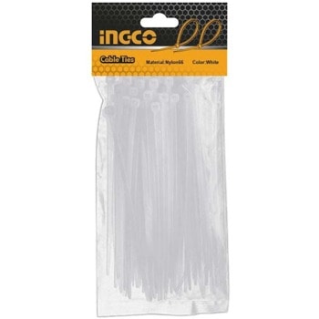 Кабелни връзки / свински опашки 100 броя INGCO HCT2001 image