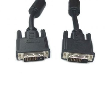 Кабел Royal CABLE-193/5 21005888, DVI-D 24+1(м) към DVI-D 24+1(м), 5m, черен | JAR Computers Royal CABLE-193/5 21005888