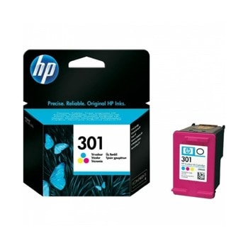 Касета HP DeskJet 1050/2050/2050s (разопакована) - Color - (301) - P№ CH562EE - заб.: 165 брой копия image