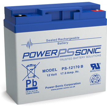 Power-Sonic PS-12170B VRLA battery 12V/17Ah