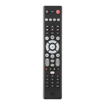 Дистанционно One For All ESSENCE 4 URC1242, универсално, контролира до 4 устройства, брой бутони 52, 2х AAA, черно | JAR Computers OFA ESSENCE 4 URC1242