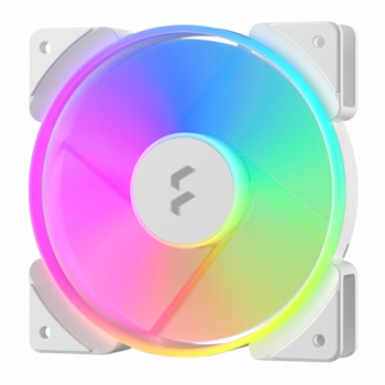 Вентилатор 120mm, Fractal Design Prisma AL-12 PWM RGB, 4-pin, 2000 rpm, бял | JAR Computers Вентилатор Fractal Design Prisma AL-12 PWM бял