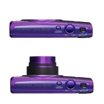 Canon Digital IXUS 265HS, пурпурен