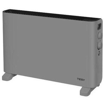 Конвектор Tesy CN 207 ZF W, 2000W, регулируем термостат, защита от прегряване, турбо функция, сив | JAR Computers Конвектор Tesy CN 207 ZF G