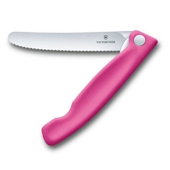 Кухненски нож Victorinox Swiss Classic, 11 см, неръждаема стомана, сгъваем, розов | JAR Computers Victorinox Swiss Classic 6.7836.F5B