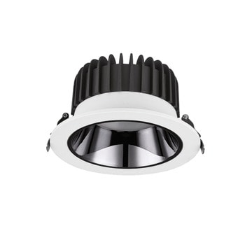 LED луна ELMARK 92TS0930/WHE, 9W, 240V, 765lm, авариен блок, защита (IP44), черно/бяла | JAR Computers LED луна ELMARK 92TS0930/WHE