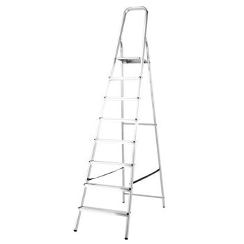 Стълба VALVNOS, алуминиева, 2.49м | JAR Computers Стълба VALVNOS алуминиева 2.49м