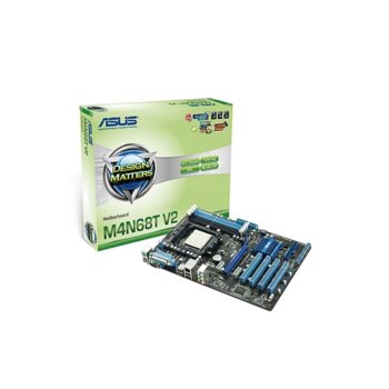 Дънна платка Asus M4N68T V2, nForce 630a, AM3, DDR3, PCI-E, SB7.1, Lan1000, SATA RAID 0,1, 5, 10, ATX | JAR Computers Asus M4N68T V2
