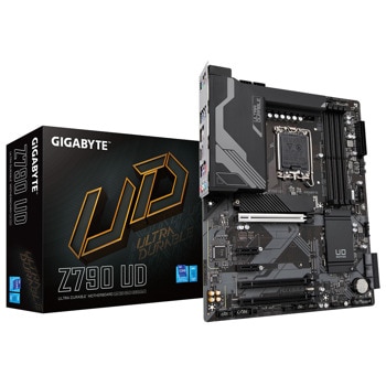 Дънна платка Gigabyte Z790 UD, Z790, LGA1700, DDR5, PCI-E 5.0, (DP&HDMI), 6x SATA 6Gb/s, 3x M.2, 1x USB 3.2 Gen 2x2 Type-C, ATX | JAR Computers Gigabyte Z790 UD DDR5 LGA1700 GB Z790 UD