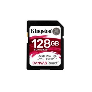 Kingston Canvas React SDR/128GB