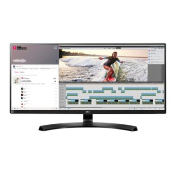 Монитор LG 34UM88C-P, 34" (86.36 cm), IPS панел, 5ms, UWQHD, 5 000 000:1, 300 cd/m2, 2x HDMI, DisplayPort, USB | JAR Computers LG 34UM88C-P