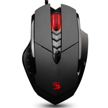 Мишка A4Tech Bloody V7m, оптична (3200dpi), 8 програмируеми бутона, USB, черна, гейминг | JAR Computers Bloody V7m