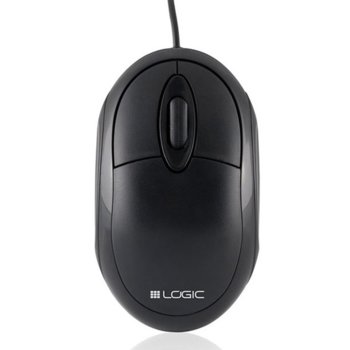 Мишка Logic LM-11 оптична (1000 dpi), USB, черна | JAR Computers Mouse Logic LM-11 Optical Black rst_3111046