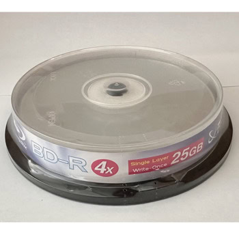 Оптичен носител BD-R 25Gb, RiDATA 0034, 4x, 10бр. | JAR Computers RiDATA 25Gb 4X - 10бр. BD-R 0034