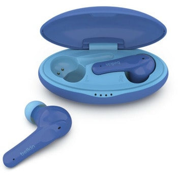 Слушалки Belkin SoundForm Nano, безжични, Bluetooth, микрофон, до 5 часа време на работа, IPX5 защита, сини | JAR Computers Слушалки Belkin Soundform Nano Kids