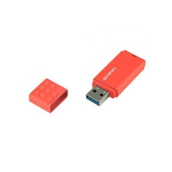 Памет 128GB USB Flash Drive, Goodram UME2, USB 2.0, оранжева | JAR Computers Goodram 128GB USB 2.0 UME2 Orange UME3-1280O0R11